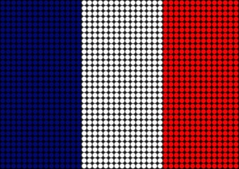 Abstract France Flag