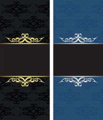 Luxury vintage cards