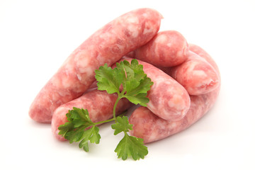 sausages isolated