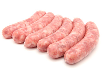sausages isolated