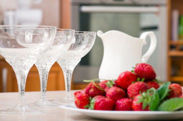 Strawberries and Milk