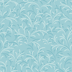 Seamless vector floral pattern. Abstract texture with branches.