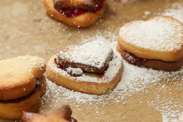 Weihnachtskekse - Herzen