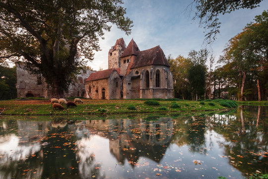 Evening by Schloss Pottendorf