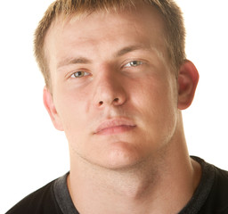 Obraz premium Serious Blond Man