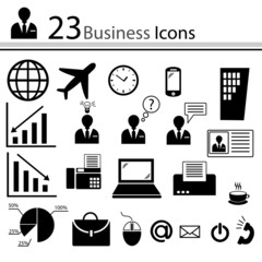Business icons (vector)