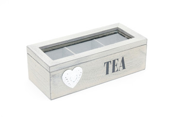 Fototapeta premium white teabox isolated