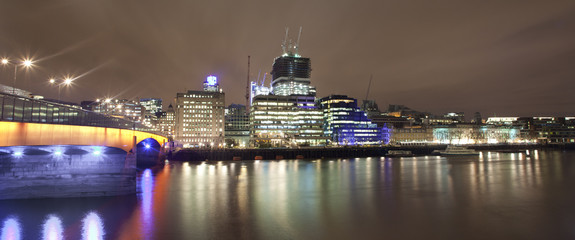Fototapeta na wymiar Skyline London City