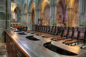 Les stalles de la cathédrale