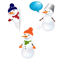 Christmas Snowman Set