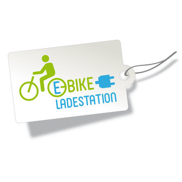 Elektromobil Banner, E-Bike charging point