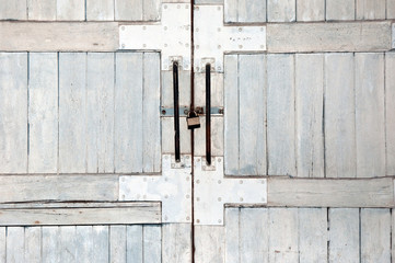 Wooden door