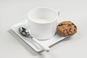 Biscuits and milk