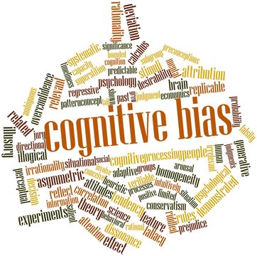 Word Cloud For Cognitive Bias