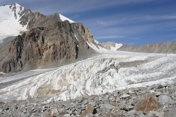 Glacier Dugoba, Pamir-alay, Kyrgyzstan