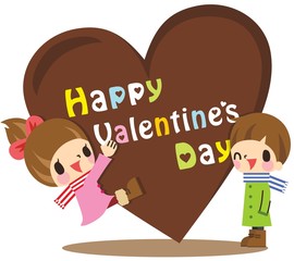 バレンタイン　イラスト