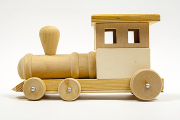 wooden toy train