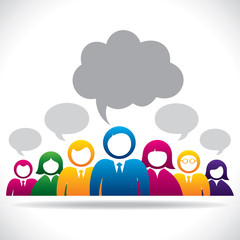 business thinking of people