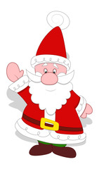 Very Cute Santa Claus Vector