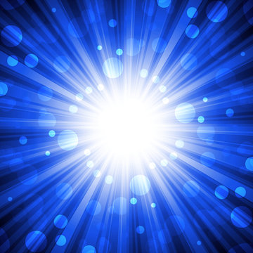 abstract  blue background
