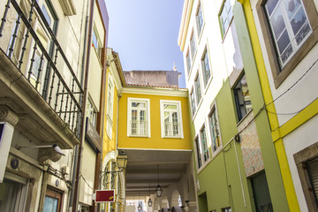 Urban scene of Aveiro, Portugal
