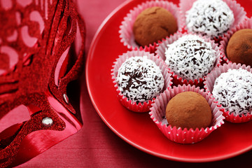 coconut pralines