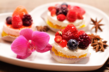 little berries mousse