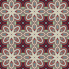 Seamless pattern for a fabric, papers, tiles. 