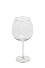 Empty wineglass