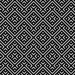 An elegant black and white, vector pattern 