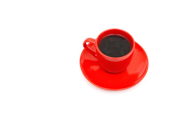 red cup of coffee