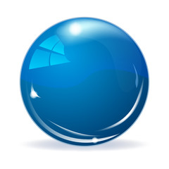 blue ball