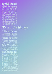 merry christmas - banner - tagcloud - 47640203