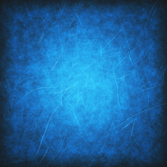 Obraz na płótnie Canvas Blue grunge background or texture