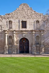 Fotobehang The Alamo in San Antonio, Texas © leekris