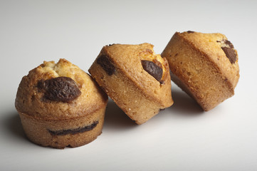  Muffins with chocolate