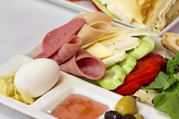 Breakfast plate