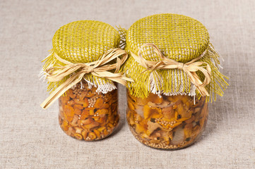 Marinated mushroom