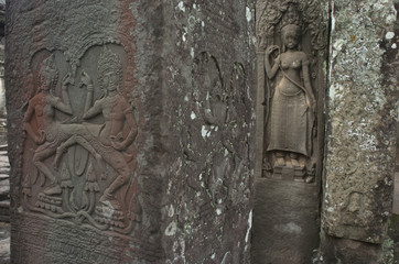 Angkor Thom. Bayón. Siem Reap. Camboya