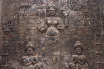 Templos de Angkor. Prasat Kravan. Camboya