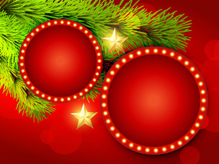 Fototapeta premium beautiful christmas background