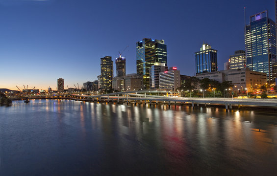 Brisbane city night