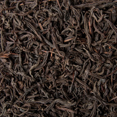 Black tea loose dried tea leaves