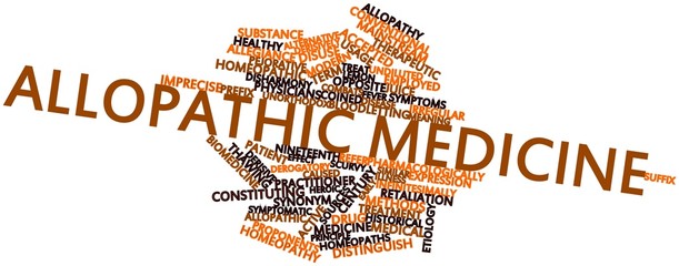 Word cloud for Allopathic medicine