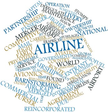 Word cloud for Airline