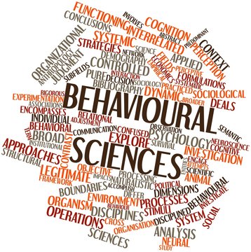 Word cloud for Behavioural sciences