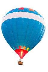Naklejka premium Hot air balloon