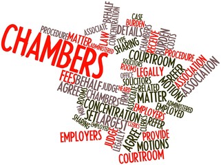 Word cloud for Chambers