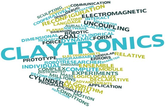 Word cloud for Claytronics