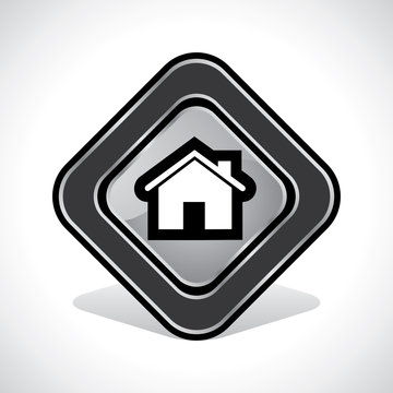 Home Icon Design Stock Vector